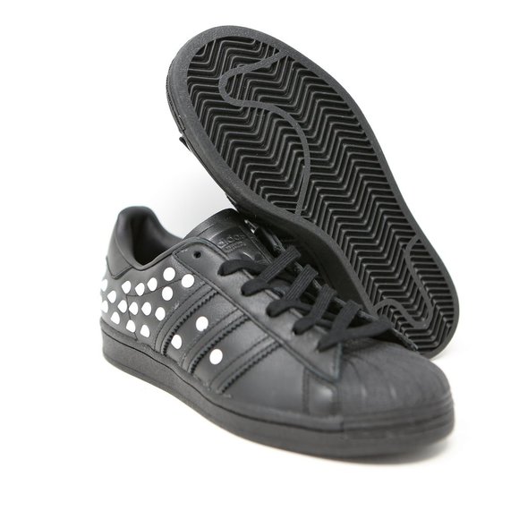adidas Shoes - adidas Womens Superstar Studded Black White FV3343